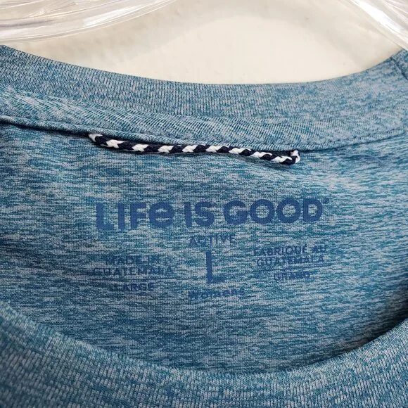 Life is Good Active Performance "Keep it Simple" tee - Picture 3 of 9